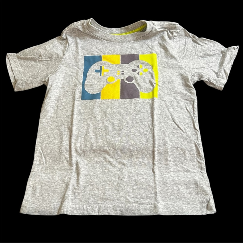 Gray Game Controller Graphic Tee